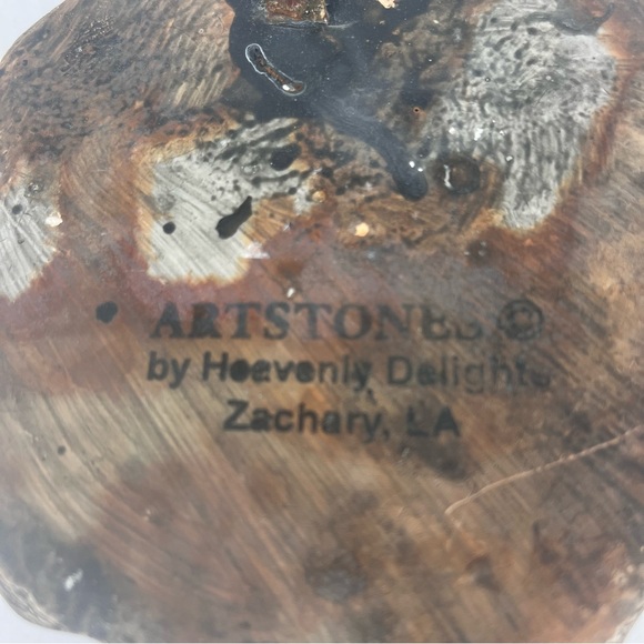 Gorgeous ornate handmade cast tile piece from Airstone-3-D girl - Picture 11 of 13